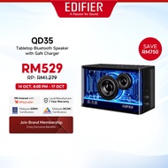 Edifier QD35 Hi-Res Audio Wireless Tabletop Bluetooth Speaker with Ultra-fast 35W Turbo GaN Charger