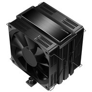 JIUSHARK JF100S Black CPU Cooler 120mm Dual CPU Fan For Intel LGA1155 LGA1200 LGA1700 AMD AM4