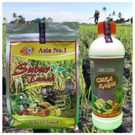 1KG SUBUR TANAH FREE 1L CUKA KAYU ASIA NO 1 sesuai utk semua jenis tanaman Tanah Masam, Tanah yg ber