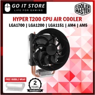 Cooler Master HYPER T200 CPU Cooler LGA1700 LGA1200 LGA1151 AM5 AM4 (RR-T200-22PK-R1)