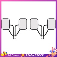 【HOT SALE】 4x Doors Off Mirrors for   CJ YJ TJ JK JL & Unlimited,  Rearview Mirrors Square Door Side