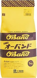 Oband GG-027 Rubber Bands, #16, American Color, 2.2 lbs (1 kg) Bag, Kyowa, Economical, Commercial Us