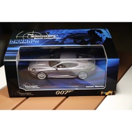 [Ready Stock 1 Set] Mini Cut 1/43 Alloy Car Model Aston Martin Aston Martin dbs Metal Light Gray 007