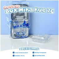 VIP Plastic Cake Mica Size VX-7 C Contents 100 Pcs Sponge Cake Mica/ Cake Mica/