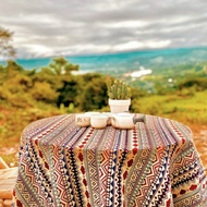 Brocade carpet, tablecloth size 1m x 1.5m; 2m x 1.5m and 3m x 1.5m. table cloth