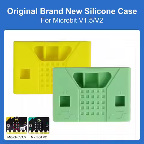 Yahboom New Silicone Case For Micro:bit V1.5/V2 Board Not Include Microbit:bit for Student Learning 