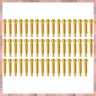 [h3w732xnj.ph] 50pcs Pickup Metal Pins-One Word-Closing 3x21MM/5.0MM (Diameter 3.0MM) Guitar Pickup 