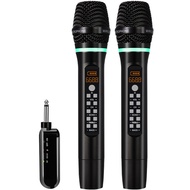 Professional UHF Wireless Microphone Handheld Karaoke Microphone Car Speaker Recording Studio Home P