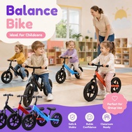 Kids Balance Bike 2/4 Wheel No Pedal Basikal Kanak Kanak Tadika Outdoor Activity  Balance Training B