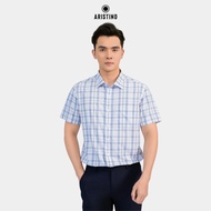 Aristino Men's Shirt Perfect Fit form, loose and comfortable, delicate and eye-catching White Stripe