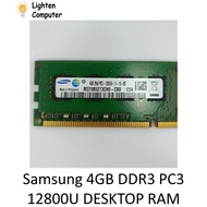 Samsung DDR3 1600Mhz 4GB / 8GB | 2Rx8 PC3 12800U | DESKTOP RAM - Used