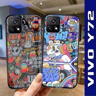 Latest Vivo Y72 Y72S Y52S Glass Softcase [M205] Vivo Y72 Y72S Y52S Phone Case - Phone Case - Case - 
