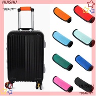 HUISHU Luggage Handle Wrap, Soft Neoprene Luggage Handle Cover, Comfortable Solid Color Handle Sleev