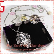 現貨 BLACK BUTLER Kuroshitsuji 黒執事 動漫卡通 Necklace Bracelet Set 時光寶石 項鏈手镯套裝