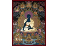 傳統藥師佛－手工製作的神聖佛教藝術品