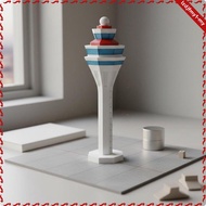 [leipupa] Airport Control Tower 1 to 400 Scale Realistic Structure Model Aviation Display for Model 