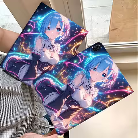 R-Re Z-ZEROS Girl Cute For Huawei MatePad M5 T5 SE 11 Pro Honor Tab 5 V7 V8 X9 GT 10.1 10.8 Inch Tab