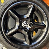 中古BMW原廠17吋鋁圈含胎 福斯 VW T5 T6 五孔120