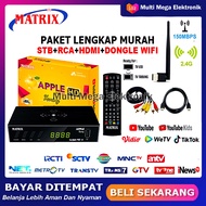 SET TOP BOX TV DIGITAL MATRIX KUNING DVBT2 / SET TOP BOX UNTUK TV TABUNG / STB TV BOX DIGITAL MURAH 