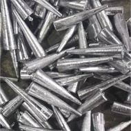Combo of 10 small 2g fishing leads, each piece weighs 2g