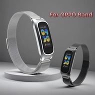 For OPPO Band Strap Metal stainless steel OPPO Band 2 Replacement wristband Magnetic Strap