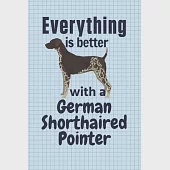Everything is better with a German Shorthaired Pointer: For German Shorthaired Pointer Dog Fans