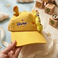 Abbott Grow Baby Cap - Cute Yellow Giraffe Hat for Boys and Girls