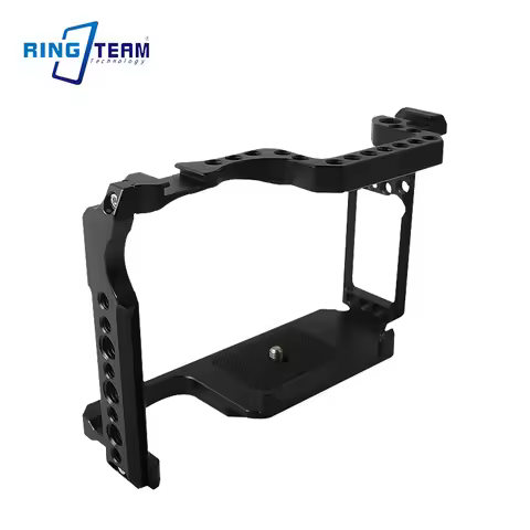 Pro Camera Cage for Canon 5D2 5D3 5D4 6D2 - Anti-Scratch Design Enhanced Grip