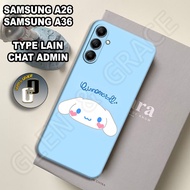 G60 - Softcase SAMSUNG A26 Latest SAMSUNG A36/ - Flexible rubber material - CUTE Motif - flexible si