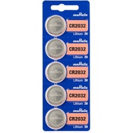 (SG Seller) Murata CR2032 Lithium Batteries Watch Button Cell (Pack of 5 Batteries) Sony Japanese Wa