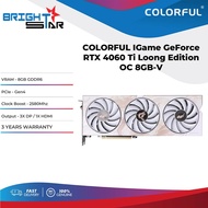 COLORFUL iGame GeForce RTX 4060 Ti Loong Edition OC 8GB-V GDDR6X