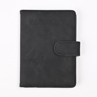 Muji Anti-Theft Swiping Magnetic Snap Multifunctional Passport Cover Ticket Clip Passport Case Trave