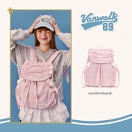 VANWALK Sports Series Unique ดีไซน์ เชือกรูด กระเป๋าเป้สะพายหลัง High Aesthetic Value Small ผู้หญิง