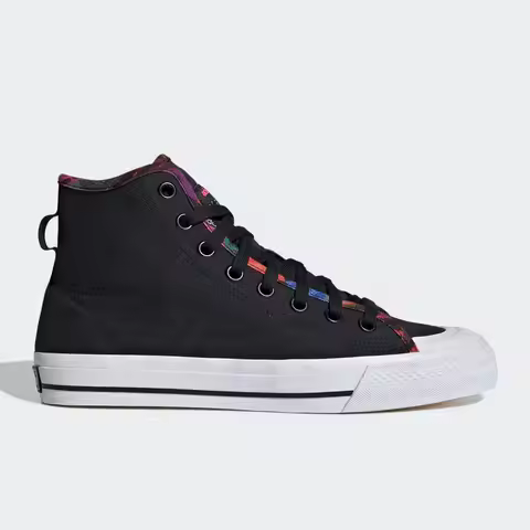 Adidas genuine clover NIZZA HI RF splicing men's and women's high top casual shoes GX2713