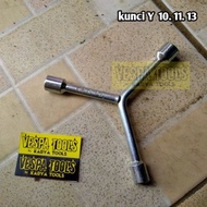 Y-Socket Wrench Size 10 11 13