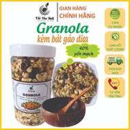 Granola siêu hạt ngũ Cốc ăn kiêng không đường ít yến mạch 500g dùng cho giảm cân ăn kiêng tăng cơ bà