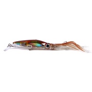 Umpan Minnow Cumi Squid Trolling Casting Glow In The Dark