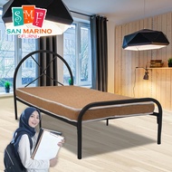 2B Buatan 3V Powder Coat Metal Bed Frame BY9001 - Single ( Random Mix Colour) [DecoWood DW Furniture