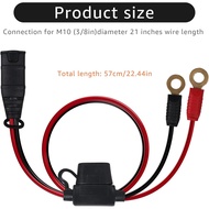 (2 packs) Compatible with NOCO GC008 X-Connect battery harness, M10 (3/8 inch) XL hole terminal conn
