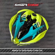 NVX155 V1 COVERSET AEROX HIJAU CYAN 2020