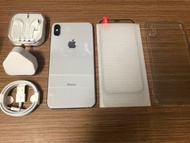 Sliver  - Full set iPhone XS Max 512gb battery 100% one month warranty 