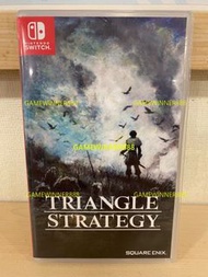 《今日快閃價》（中古二手）Switch NS遊戲 三角戰略 Triangle Strategy 港版中英日文版