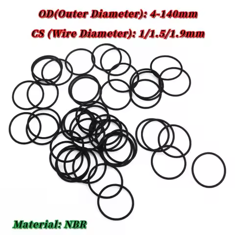 Nitrile Rubber High Pressure O-Rings / O-ring Rubber Gaskets Seal Ring Faucet Sealing Valve O Rubber