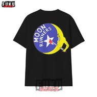 FUKU MERCH - Monrunner The Warrior Short Sleeve Black Cotton Combed 24s T-Shirt