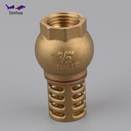 [Simhoa] DN15 DN20 DN25 DN32 DN40 for for for  Female Thread Foot Valve Bottom Valve Plumbing Connec