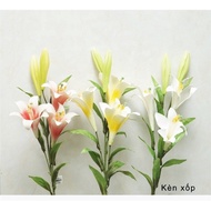 FAKE FLOWERS - SPEAKER FLOWERS MADE OF FOAM BRANCHES 3 FLOWERS 2 BUDS