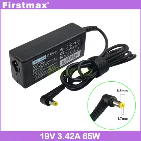 19V 3.42A Laptop Power Adapter for Acer Aspire M3-581PT M3-581PTG M5-481 M5-481G M5-481PT M5-481PTG 