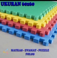 karpet puzzle 60x60 tebal 1 isi 4 pcs matras puzzle karpet playmat tikar