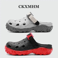 CKXMHM Large Size 40-47 Men's Hole Shoes Men's Sandals Beach Shoes EVA Hole Shoes