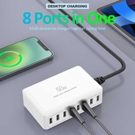 I50-50W Multi-Port PD Mobile Phone Charger Suitable for Tablet PC Portable Smart Digital Fast Chargi